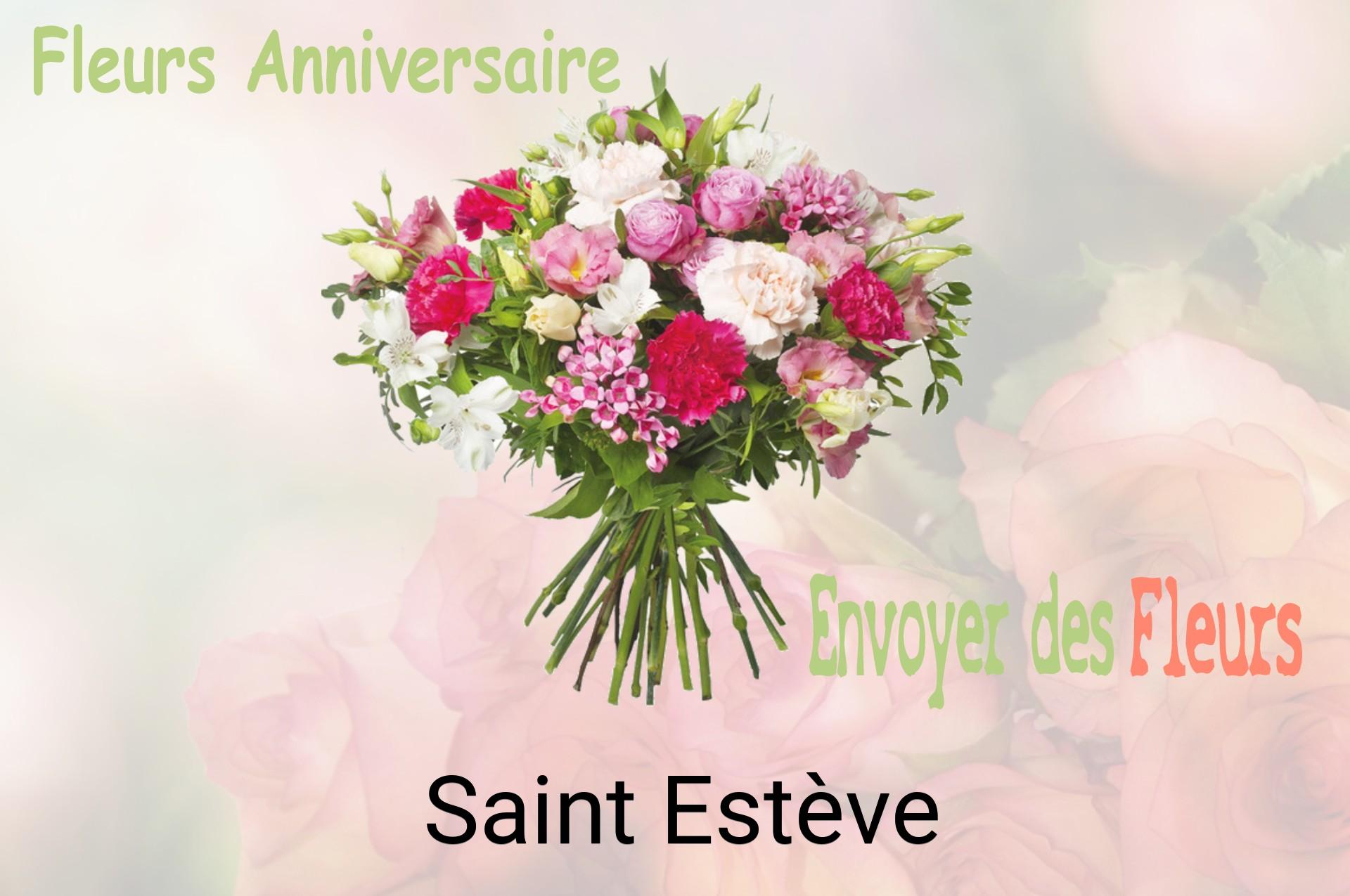 Bouquet de fleurs d’anniversaire livré à Saint-Estève